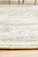 Millenia Round Rug - Silver II.
