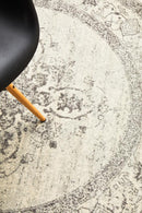 Millenia Round Rug - Silver II.