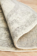 Millenia Round Rug - Silver II.