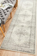 Millenia Runner Rug - Silver II.