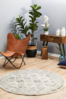 Millenia Round Rug - Grey II.