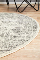 Millenia Round Rug - Grey II.