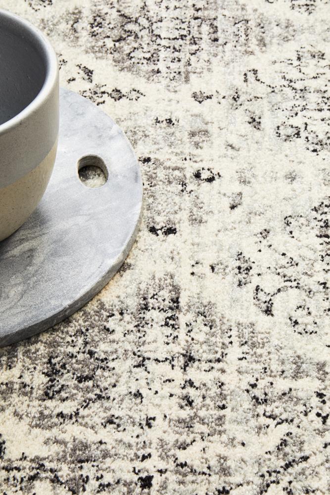 Millenia Round Rug - Grey II.