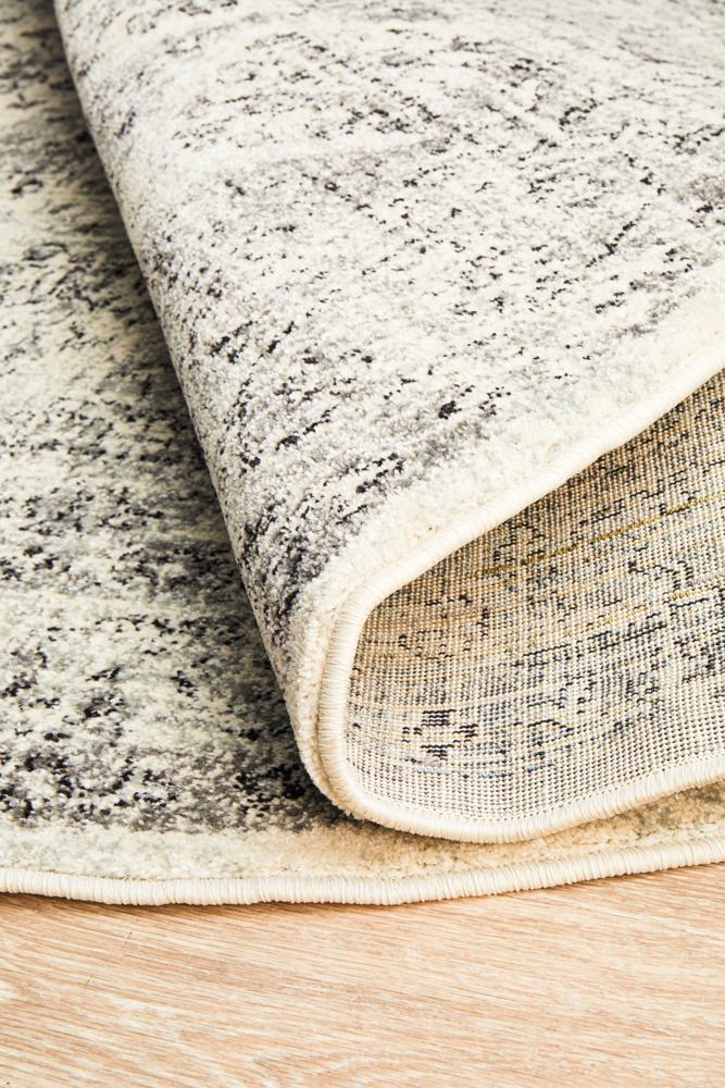 Millenia Round Rug - Grey II.