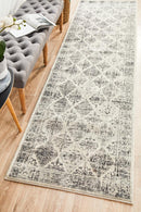 Millenia Runner Rug - Grey II.