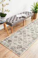Millenia Runner Rug - Grey II.