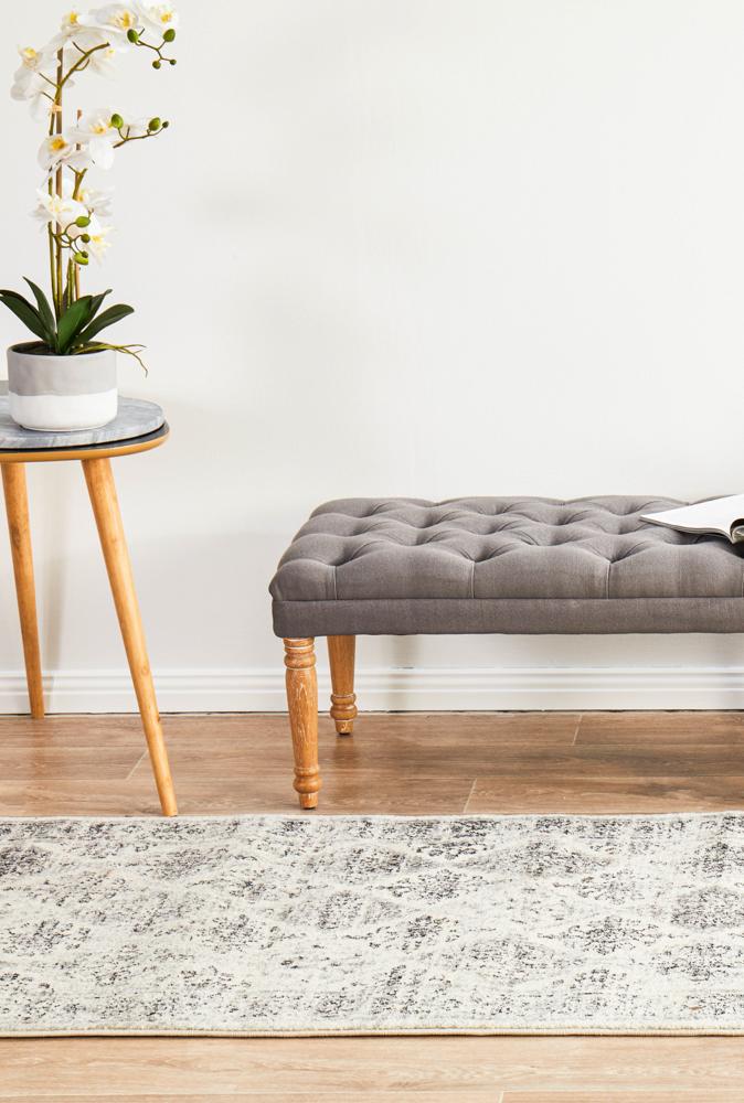 Millenia Runner Rug - Grey II.