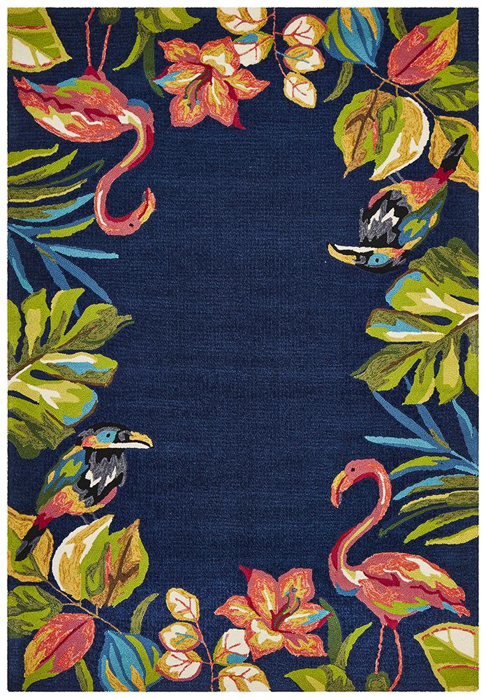 Rio Rug - Tropical Garden.