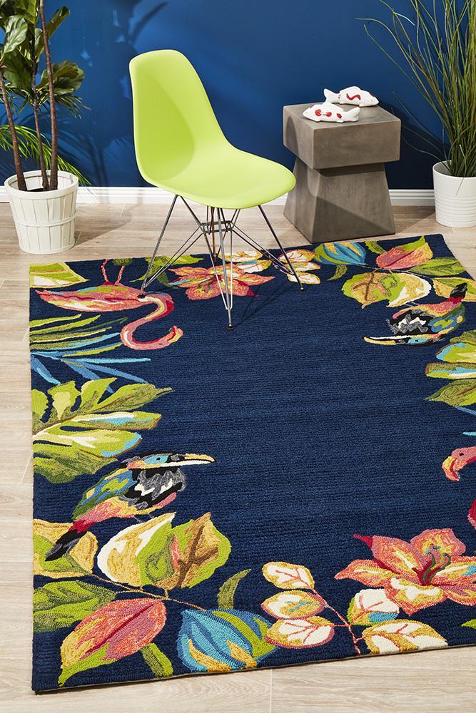 Rio Rug - Tropical Garden.