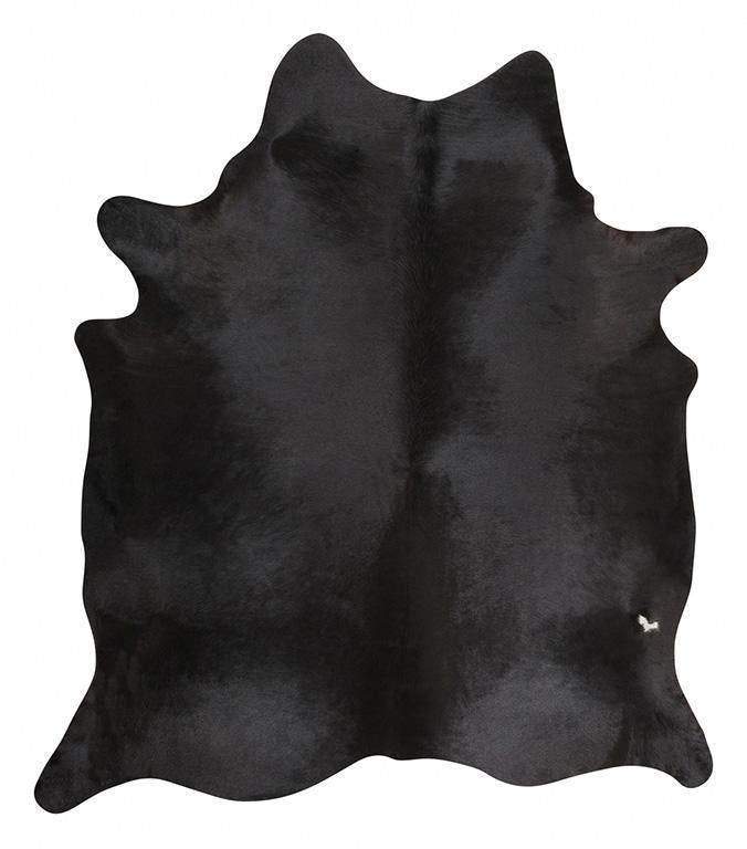 Maasai Cow Hide Black.