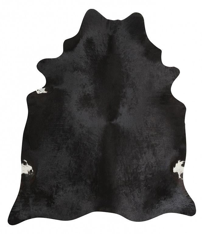 Maasai Cow Hide Black.