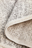 Monochrome Round Rug - Addison.