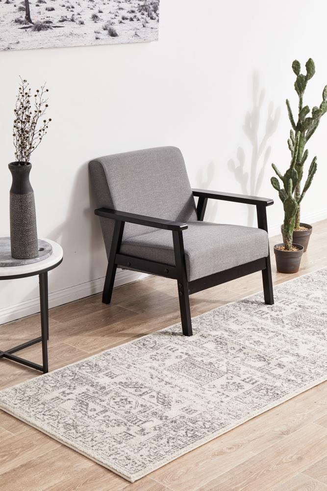 Monochrome Runner Rug - Addison.