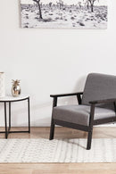 Monochrome Runner Rug - Elsa.
