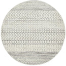 Monochrome Round Rug - Harper.