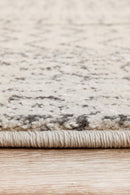 Monochrome Round Rug - Harper.