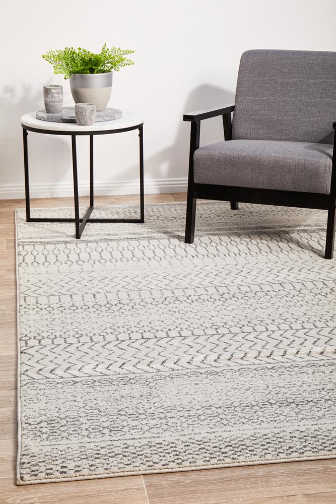 Monochrome Rug - Harper.