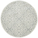 Monochrome Round Rug - Lydia.