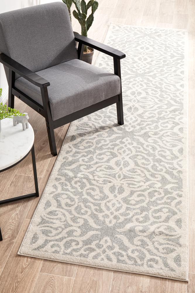 Monochrome Runner Rug - Lydia.