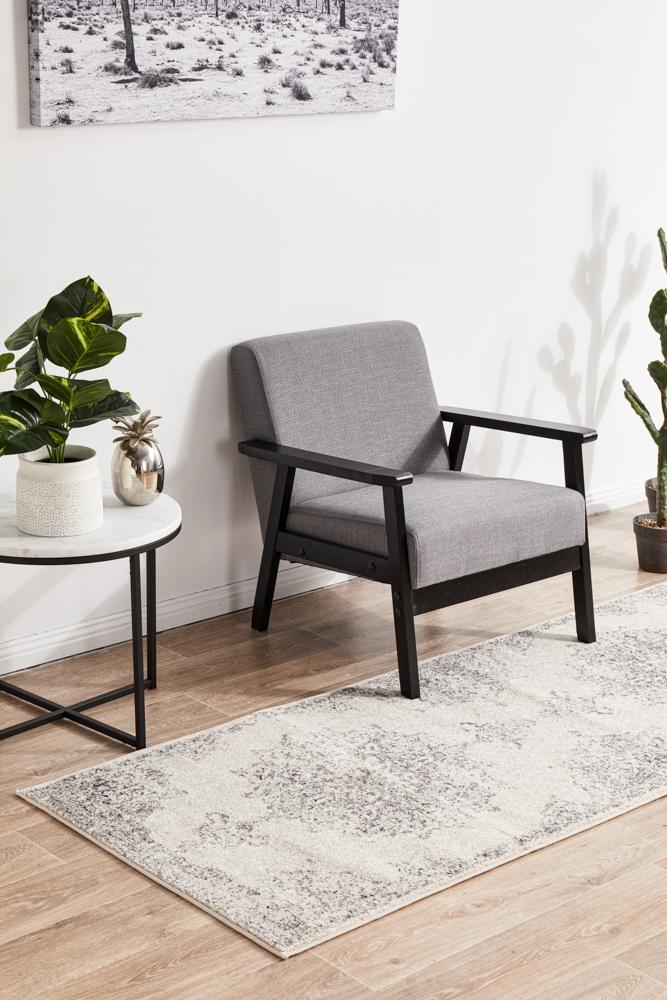 Monochrome Runner Rug - Rita.