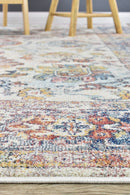 Morocco 0394A Navy Cream Rug.