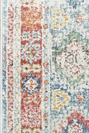 Morocco 0414A Tile Grey Runner Rug.