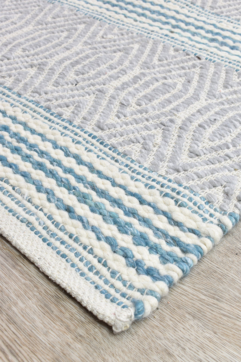 Atlantic Wool Sky Rug.