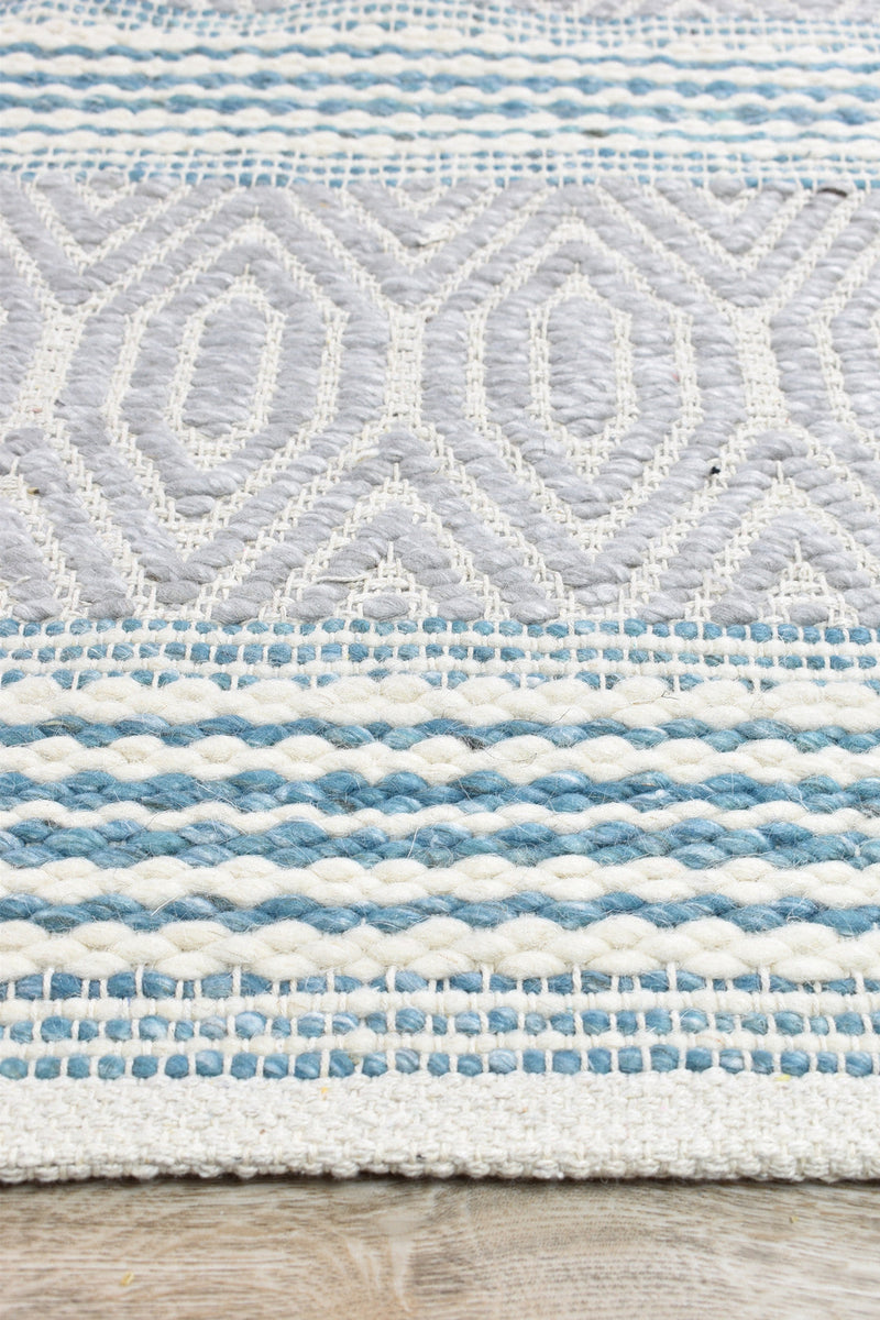 Atlantic Wool Sky Rug.