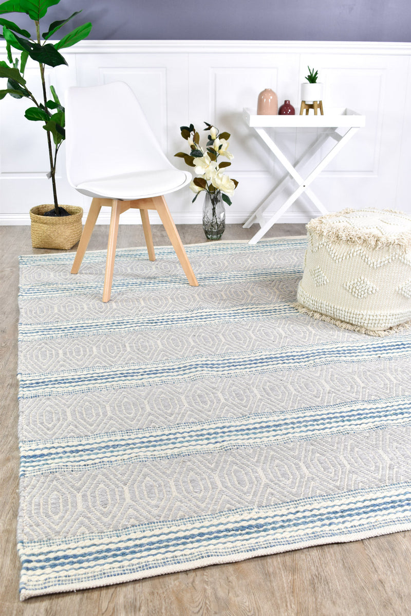 Atlantic Wool Sky Rug.