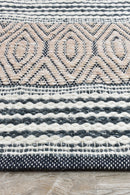 Atlantic Wool Rose Rug.