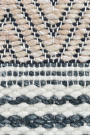 Atlantic Wool Rose Rug.