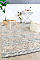 Atlantic Wool Rose Rug.