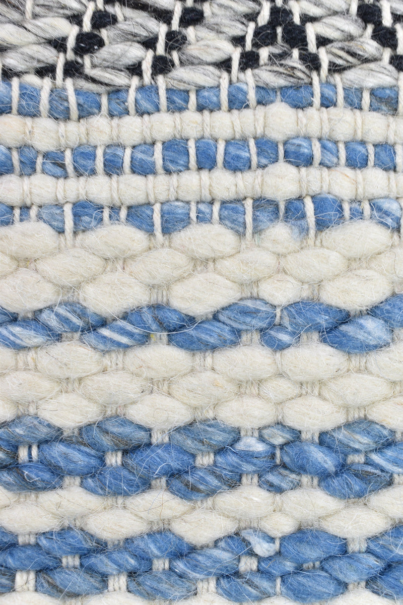 Atlantic Wool Blue Rug.