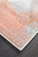 Elements Runner Rug - Blush Shatter.