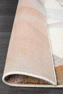 Elements Runner Rug - Blush Shatter.
