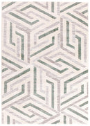 Elements Rug - Teal Link.