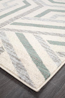 Elements Rug - Teal Link.