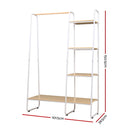 Closet Storage Rack - White