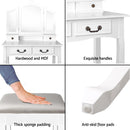 Haertgen Dressing Table Set - White