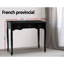 Palestro Console Table - Black