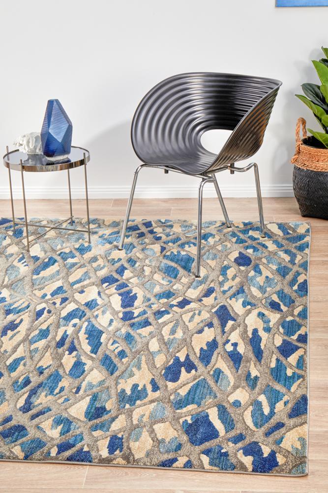 Fantasy Rug - Blue.