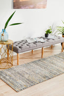 Fantasy Runner Rug - Slate.