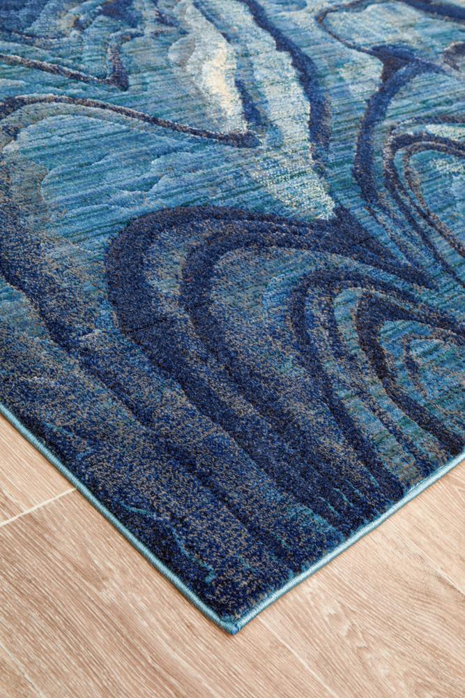 Fantasy Rug - Indigo.