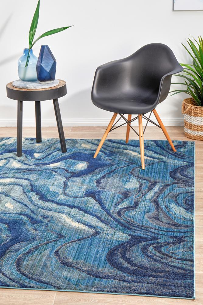 Fantasy Rug - Indigo.