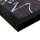 60X90cm Neon Serenade Black Framed Hand Painted LED Wall Art