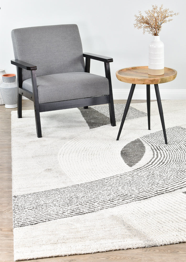 Scandinavian Dark Grey Rug 50715-276.