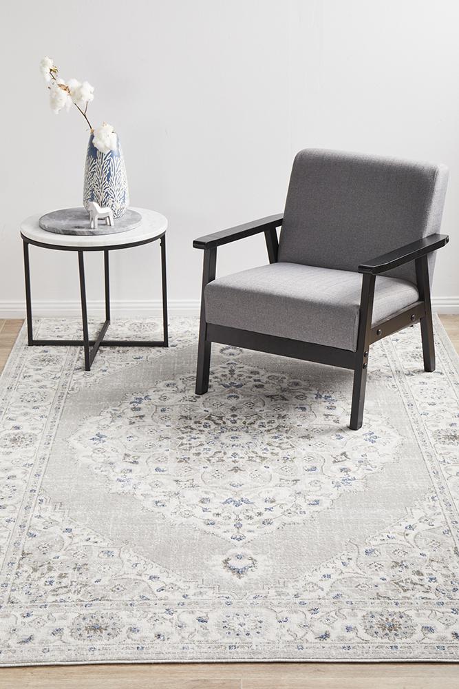 Passion Rug - Silver.