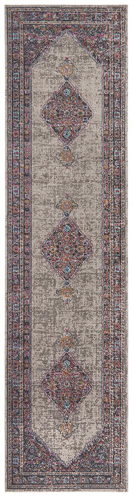 Infinity Rug - Grey Diamond.