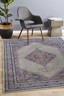 Infinity Rug - Grey Diamond.