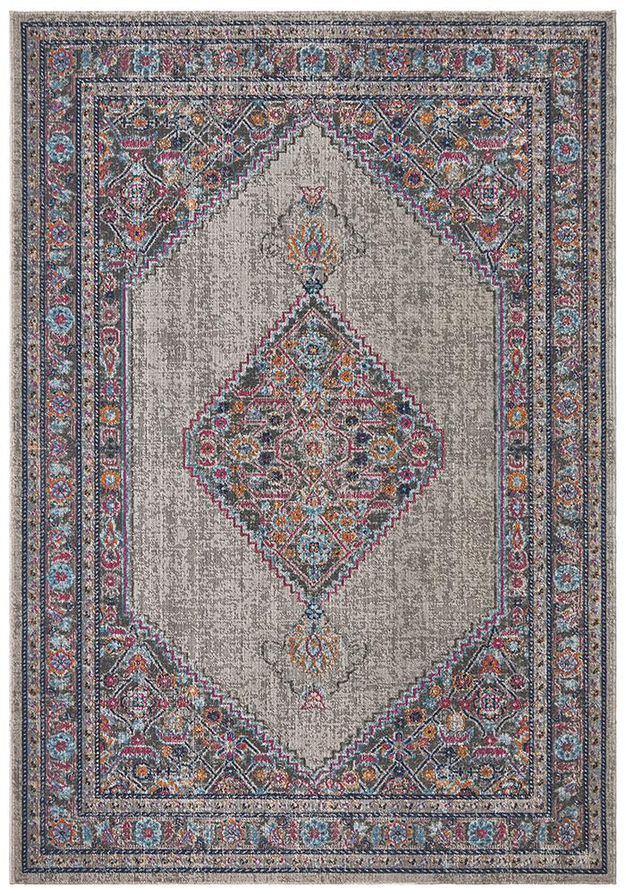 Infinity Rug - Grey Diamond.